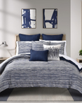 Dalton Navy by Royal Court Bedding